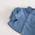 [73-120cm]ペンギン柄 デニム ジャケット - Image 8