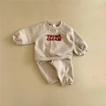 [73-100cm] 英字プリント セットアップ - Image 12