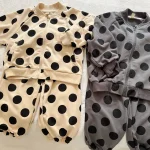 [80-150cm] ビッグドット カジュアル セットアップ - Image 14