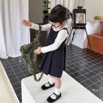 [90-140cm] フォーマル ベスト ワンピース - Image 2