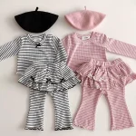 [73-120cm]リボンボーダー セットアップ - Image 2