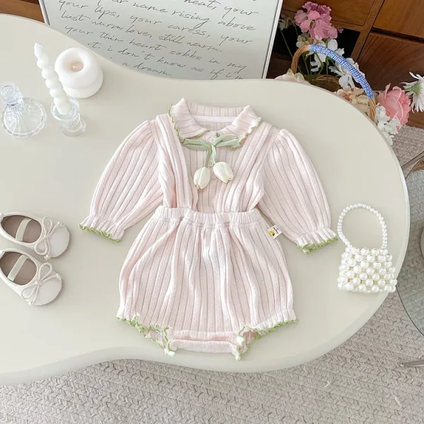 [66-100cm]2点 セット チューリップデザイン 肌触り良い ディリー