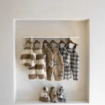 [66-90cm] 韓国風 チェックorウサギ サロペット ロンパース - Image 2