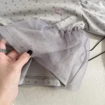 [80-130cm] 花柄 レース トップス - Image 8