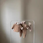 [66-100cm] 韓国風 小花柄orレオパード トップス - Image 17