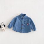 [73-120cm]ペンギン柄 デニム ジャケット - Image 12