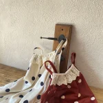 [66-90cm] ドット サロペット - Image 16