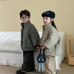 [80-150cm] ポケット付き コーデュロイ ボトムス - Image 7