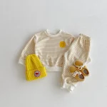 [80-130cm] 笑顔ボーダー セットアップ - Image 15