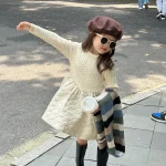 [90-140cm] デザイン 切替フレア ワンピース - Image 13