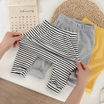 [66-90cm] シンプル ボトムス パンツ - Image 7