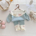 [66-100cm] リボン セットアップ - Image 3