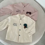 [80-150cm] キノコ シャツ - Image 8