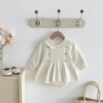 [66-100cm] ワンピース  ゲーブル ロンパース - Image 3