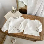 [66-110cm] ノーカラーor小花柄 インナーシャツ - Image 13