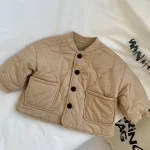 [80-130cm] キルティング アウター