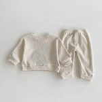 [73-110cm] 象柄 ワッフル セットアップ - Image 16