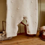 [66-90cm] ボタン付き オールインワン  or ボンネット - Image 8