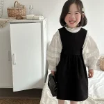 [80-130cm] フォーマル リボン ノースリーブ ワンピース - Image 6