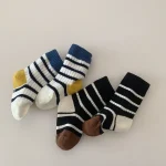 [GOODS] 韓国風 ボーダー ソックス - Image 10