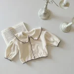 [66-90cm]パフスリーブ シャツ - Image 3