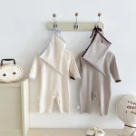 [66-90cm] 帽子付き オールインワン - Image 2