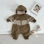 [66-90cm] フート付き オールインワン - Image 3