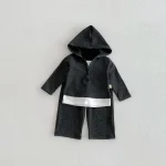 [73-110cm]セットアップ フィード付き おしゃれ トレンド フード付き - Image 7