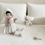 [59-100cm] サロペット ロンパースORインナーシャツ - Image 6