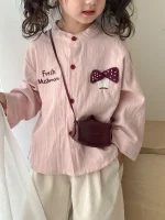 [80-150cm] キノコ シャツ - Image 5