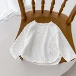 [66-100cm] ボタン シンプル トップス - Image 20