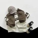 [80-130cm]韓国風 ボーダー トップス - Image 7