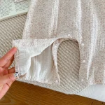 [66-90cm] 花柄 ロンパース - Image 11