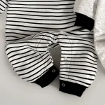 [66-90cm] 韓国風 英字プリント オールインワン - Image 2