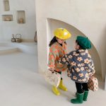 [80-130cm] 韓国風 さわやか花柄 アウター - Image 8