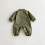 [BABY&KID]目刺しゅう オールインワン    LB5428 - Image 4