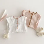 [66-90cm] シンプル ロンパース - Image 3