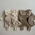 [66-90cm] ボア サロペット - Image 6