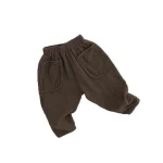 [73-110cm] ポケット付き リネン パンツ - Image 6