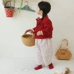 [73-100cm] ボアボア カーディガン