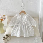 [66-110cm] レース襟 ロンパース or ワンピース - Image 11