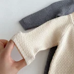 [66-100cm] シンプル クールネック オールインワン - Image 8