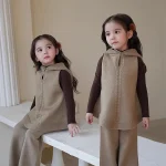 [90-140cm] フーディ ベスト or ボトムス orインナー シャツ - Image 7