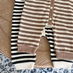 [66-100cm] ボーダー オールインワン - Image 10