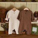 [66-90cm] ボタン付き オールインワン  or ボンネット - Image 4