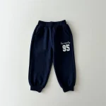 [73-120cm] 英字プリント カジュアル セットアップ - Image 2