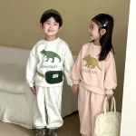 [80-150cm] 恐竜柄 セットアップ - Image 4