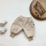 [73-120cm] コーデュロイボア ボトムス - Image 8