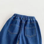 [80-130cm] シンプル デニム セットアップ - Image 6