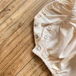 [66-90cm] ワッフル ロンパース - Image 8